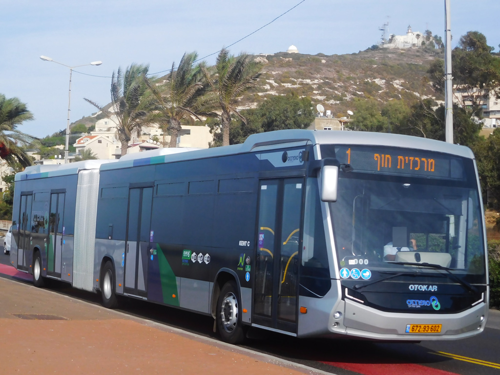 Израиль, Otokar Kent C 18 BRT № 672-93-602