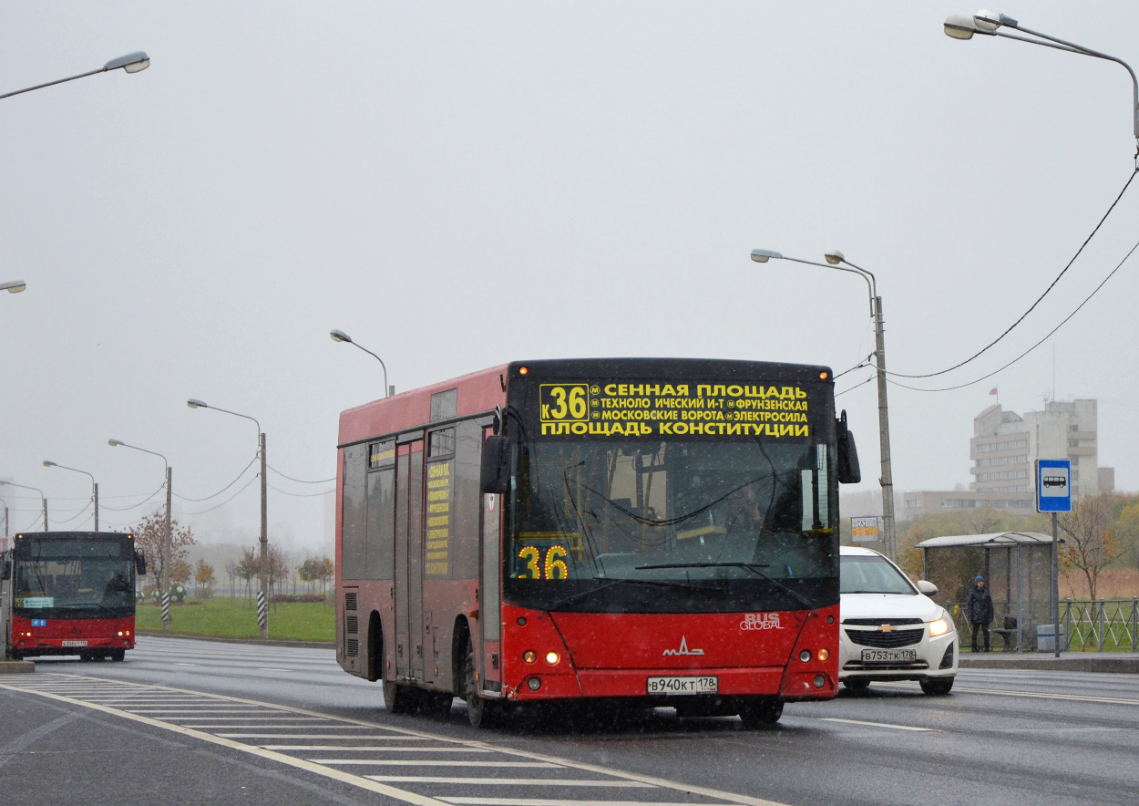 Санкт-Петербург, МАЗ-206.067 № В 940 КТ 178