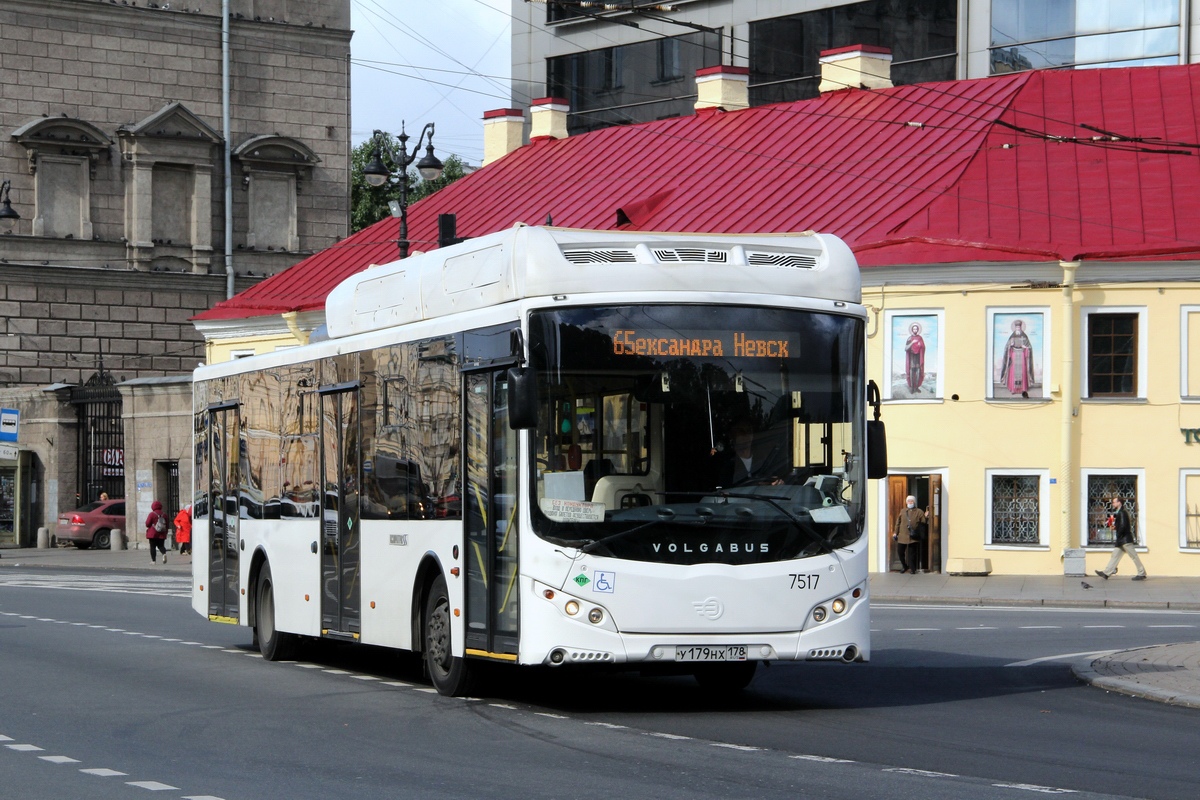 Санкт-Петербург, Volgabus-5270.G2 (CNG) № 7517