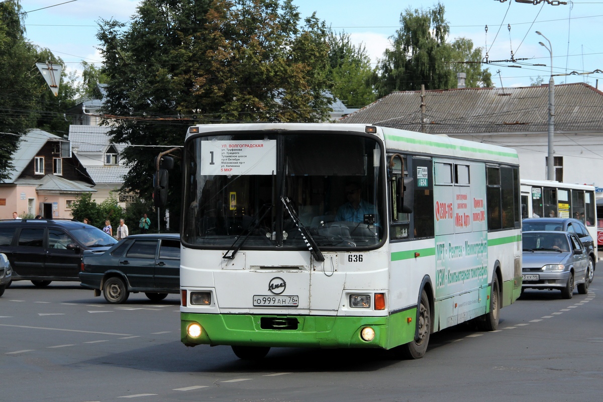 Ярославская область, ЛиАЗ-5256.53 № 636