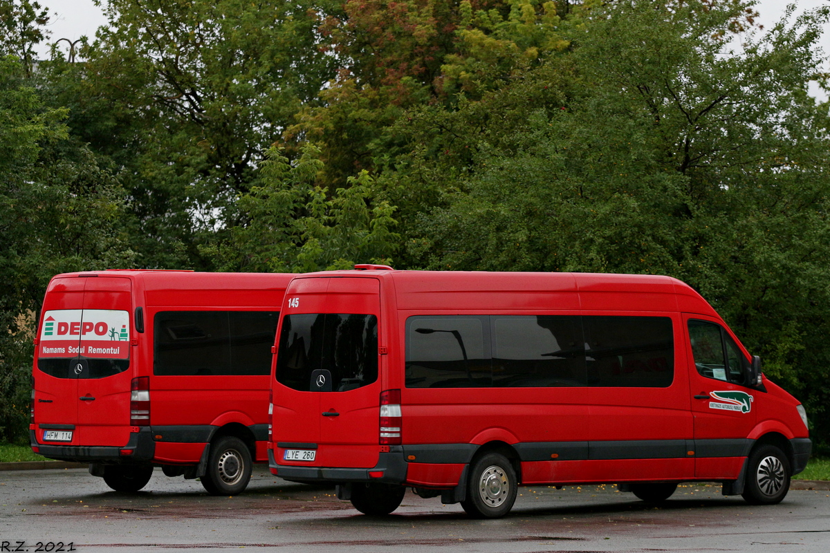 Lithuania, Mercedes-Benz Sprinter W906 311CDI № 145