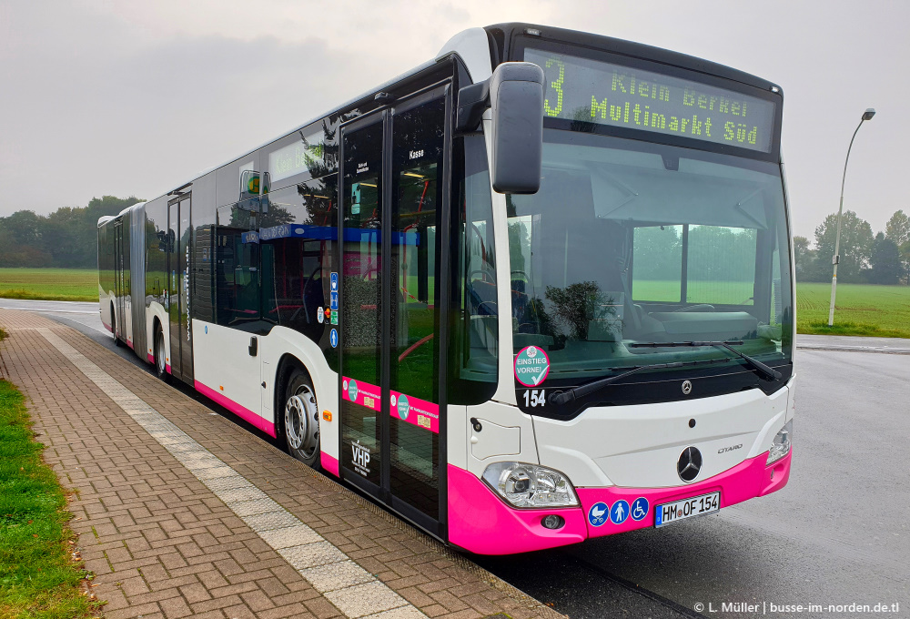 Нижняя Саксония, Mercedes-Benz Citaro C2 G № 154