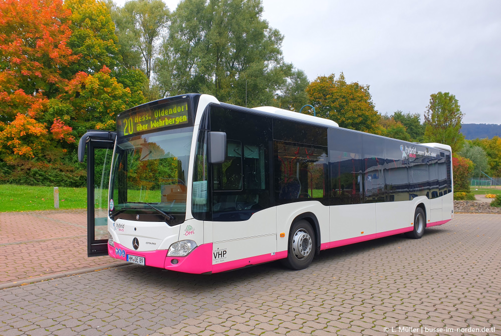 Нижняя Саксония, Mercedes-Benz Citaro C2 hybrid № 89