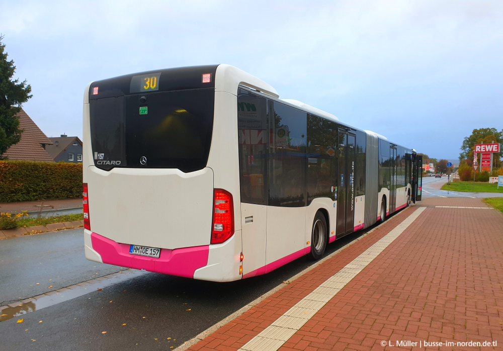 Нижняя Саксония, Mercedes-Benz Citaro C2 G № 157