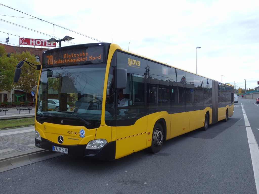 Саксония, Mercedes-Benz Citaro C2 G № 459 118-1