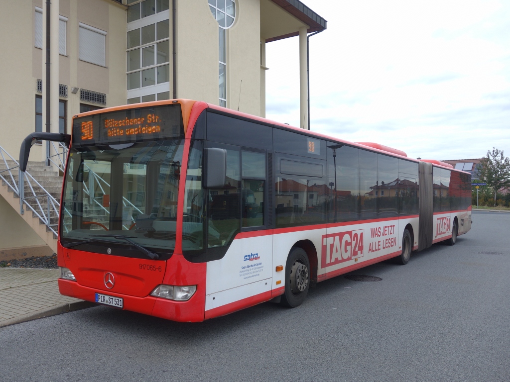 Саксония, Mercedes-Benz O530G Citaro facelift G № PIR-ST 531