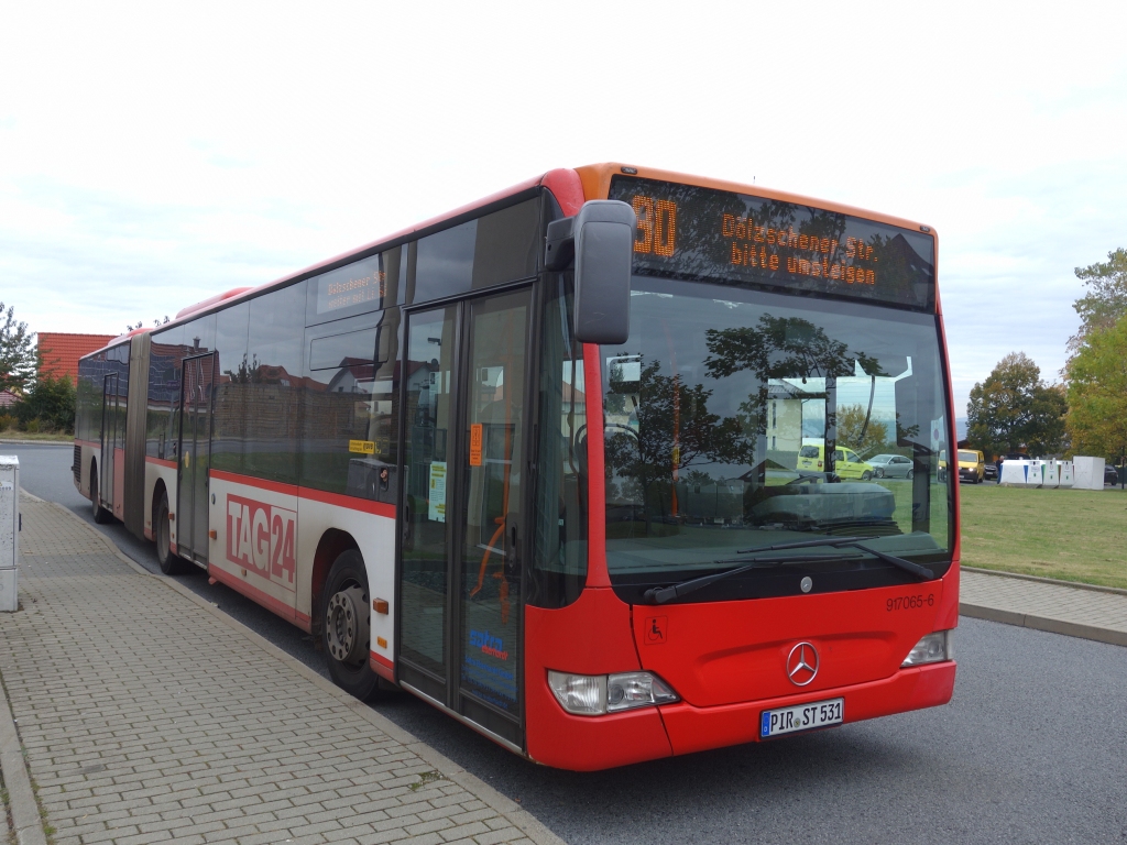 Саксония, Mercedes-Benz O530G Citaro facelift G № PIR-ST 531