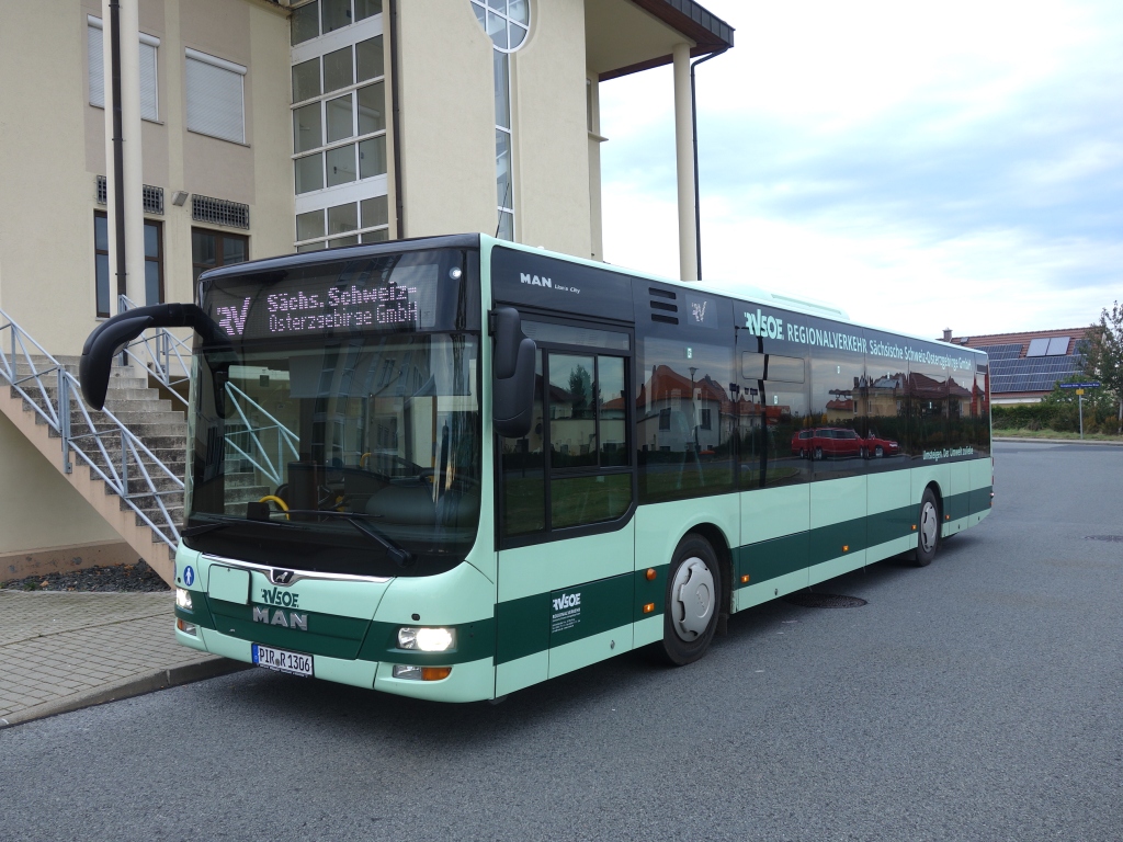 Саксония, MAN A20 Lion's City Ü NÜ323 № 1306