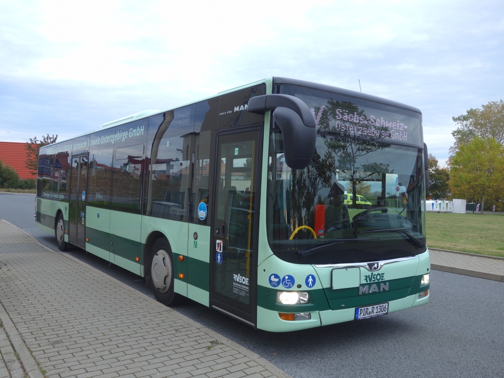 Саксония, MAN A20 Lion's City Ü NÜ323 № 1306