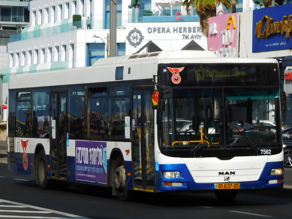 Израиль, Merkavim 3340 № 7582