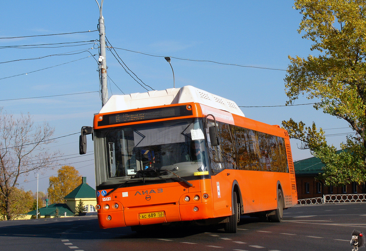 Nizhegorodskaya region, LiAZ-5292.67 (CNG) Nr. 15137