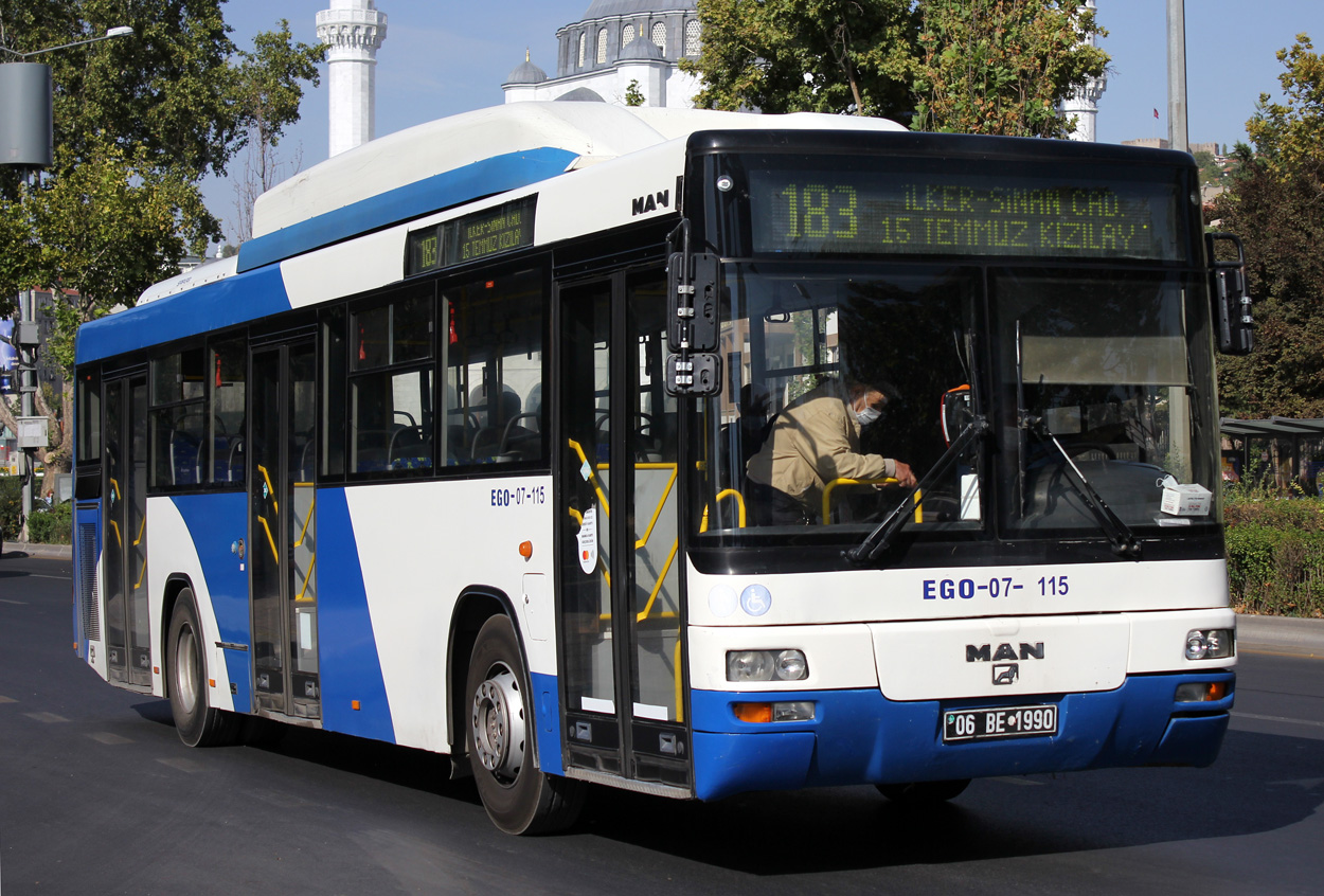 Турция, MAN A74 Lion's Classic SL283 CNG № 07-115