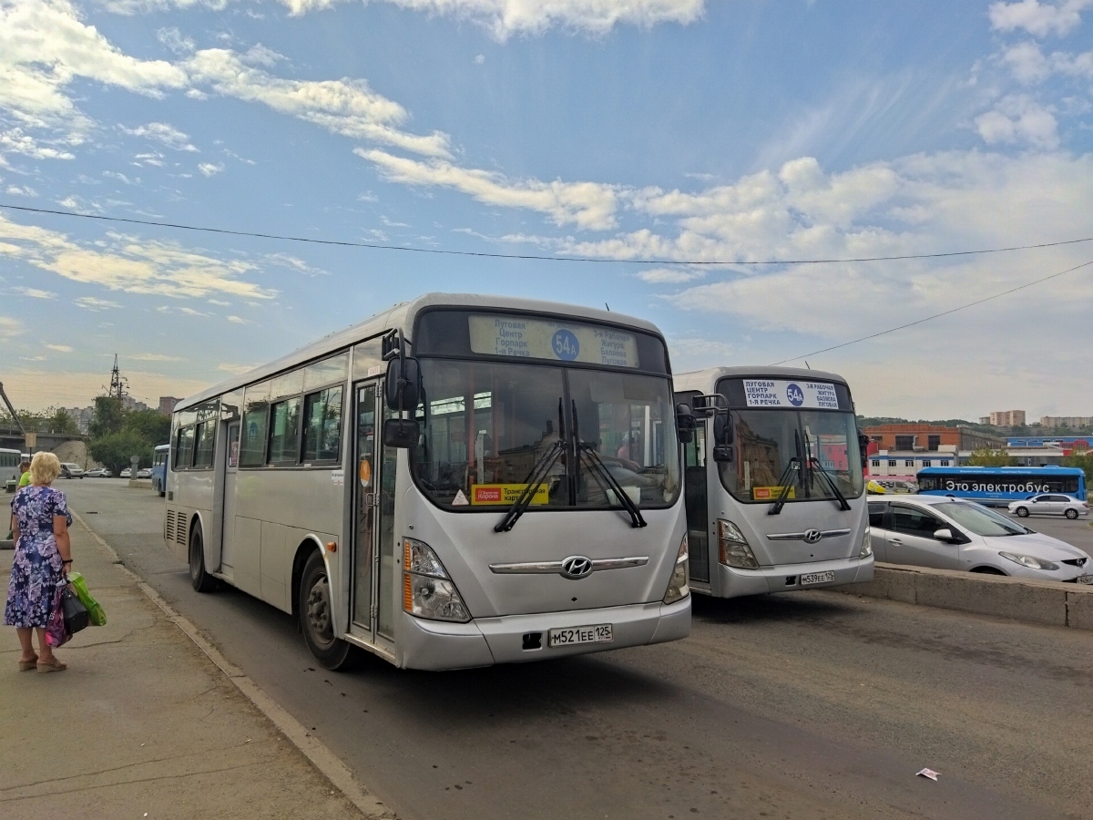 Приморский край, Hyundai New Super AeroCity 1F/L № М 521 ЕЕ 125