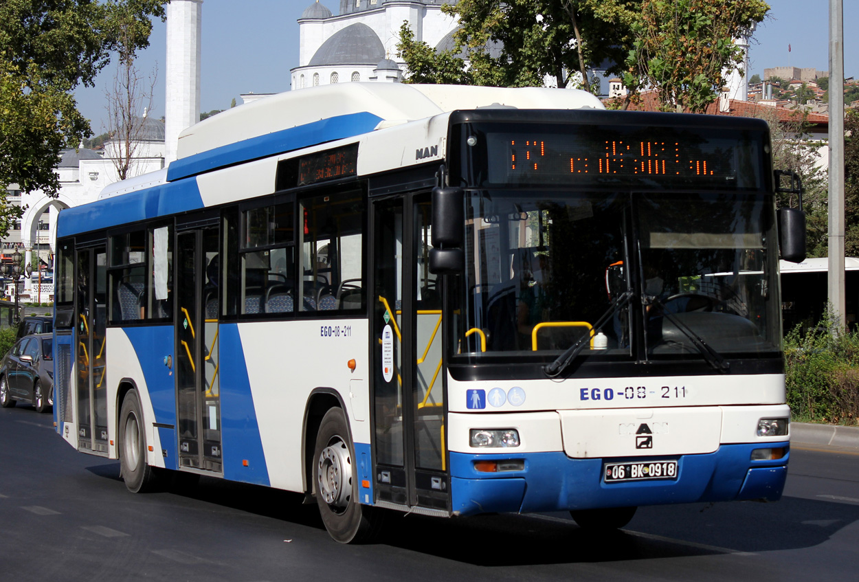 Турция, MAN A74 Lion's Classic SL283 CNG № 08-211 Турция, MAN A74 Lion's Classic SL283 CNG № 08-211