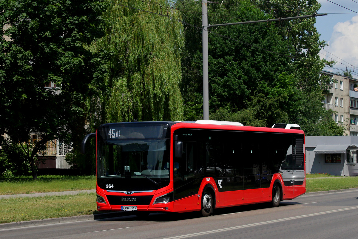 Литва, MAN 12C Lion's City 12 NL330 EfficientHybrid № 964