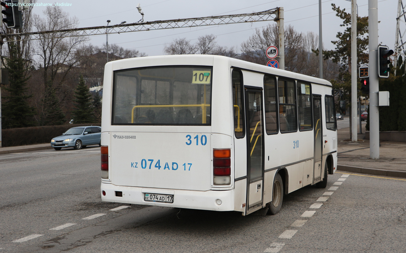 Almaty, PAZ-320402-04 sz.: 310