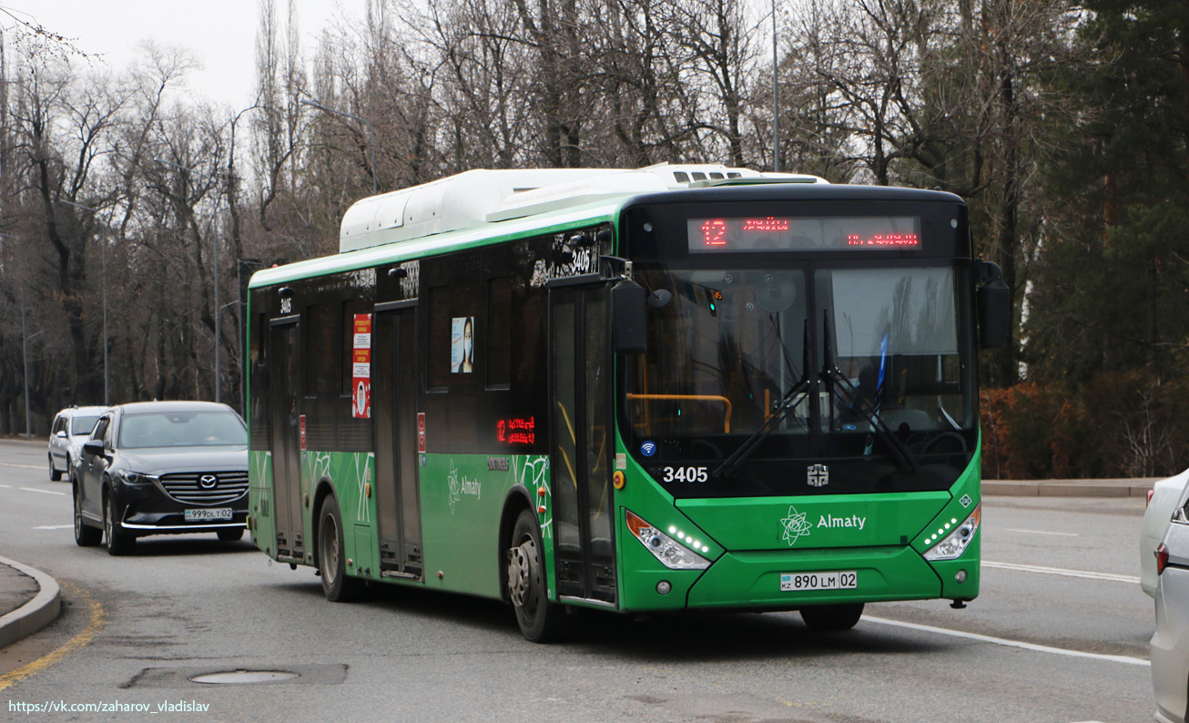 Алматы, Zhong Tong LCK6125HGAN № 3405