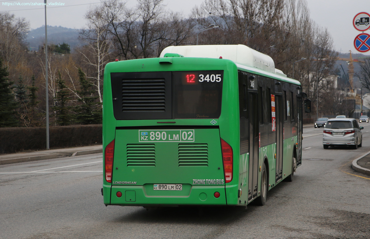 Алматы, Zhong Tong LCK6125HGAN № 3405