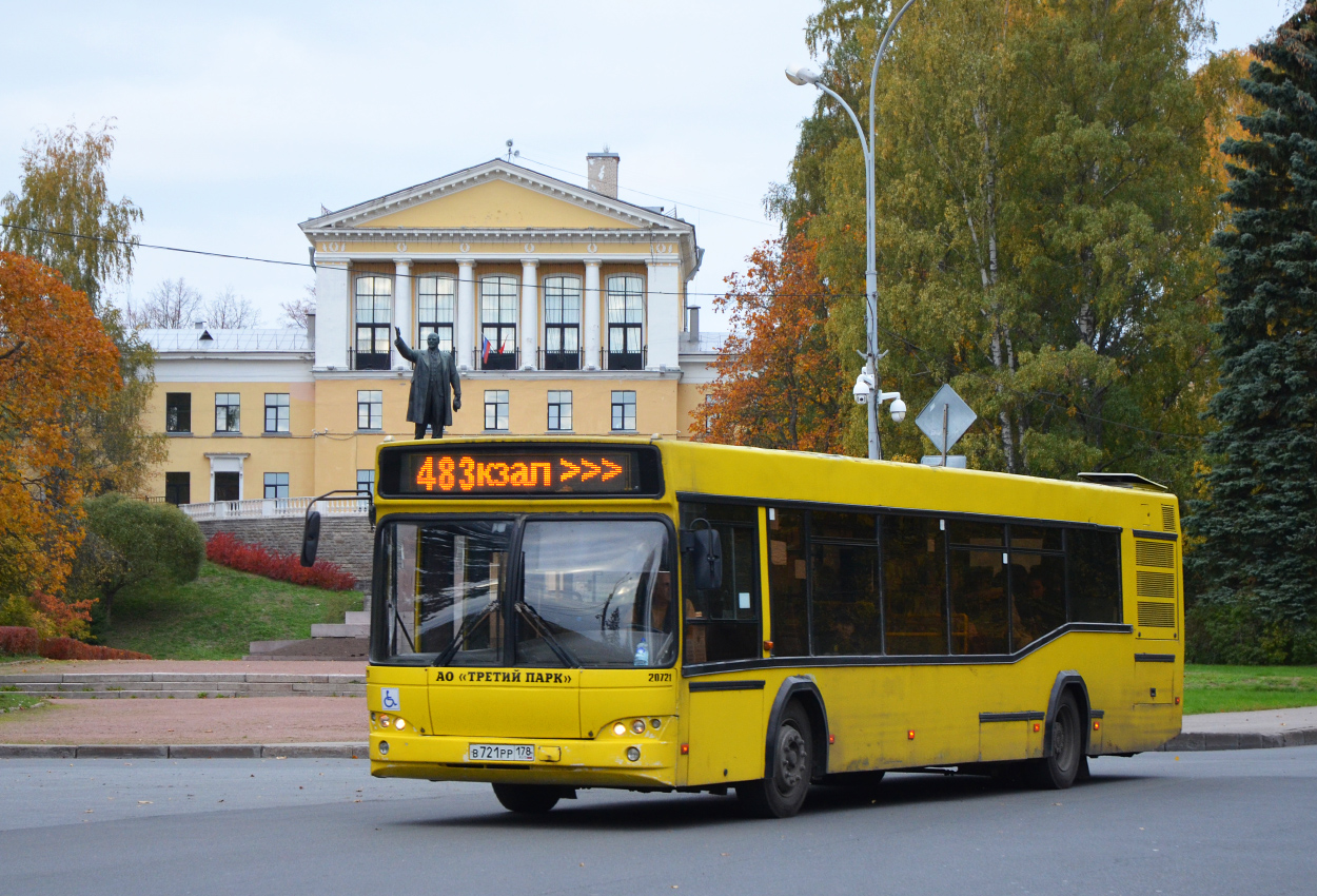 Санкт-Петербург, МАЗ-103.485 № В 721 РР 178