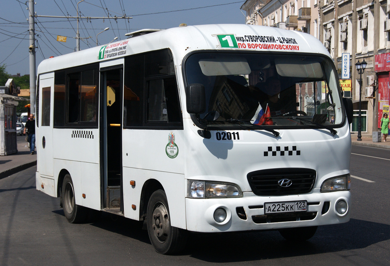 Ростовская область, Hyundai County SWB C08 (ТагАЗ) № 02011