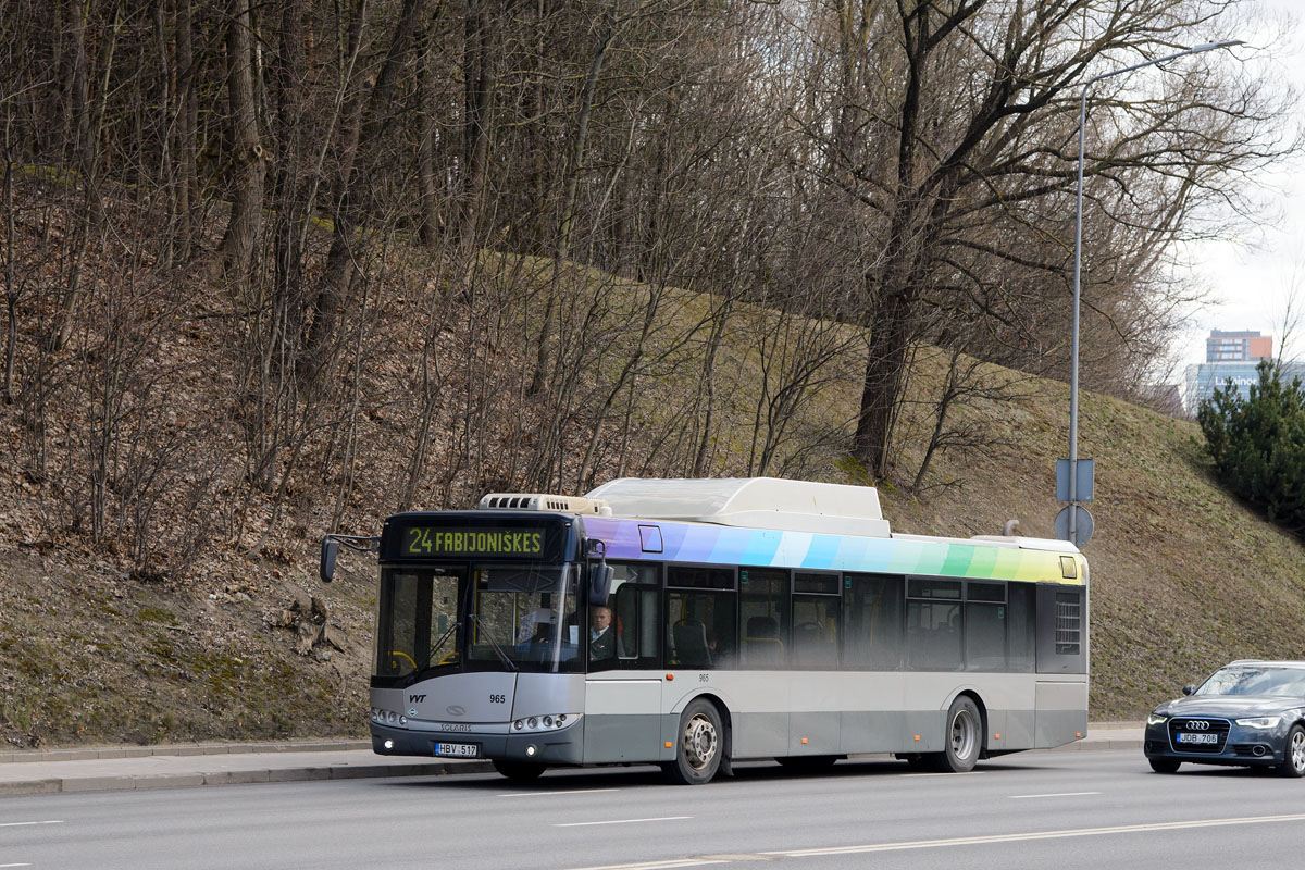 Литва, Solaris Urbino III 12 CNG № 965