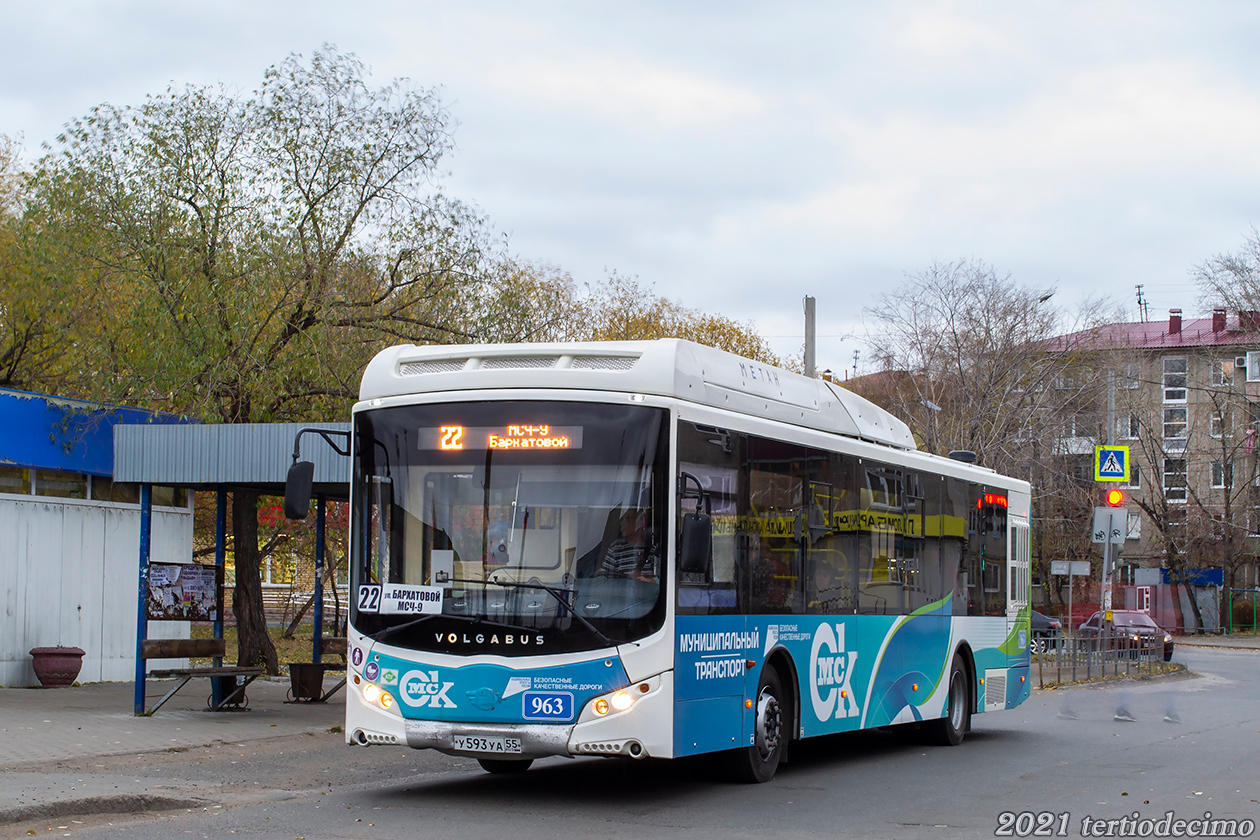 Омская область, Volgabus-5270.G2 (CNG) № 963