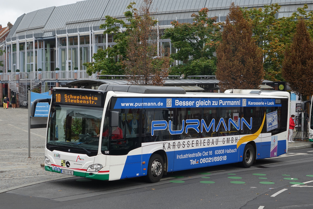 Бавария, Mercedes-Benz Citaro C2 № 190