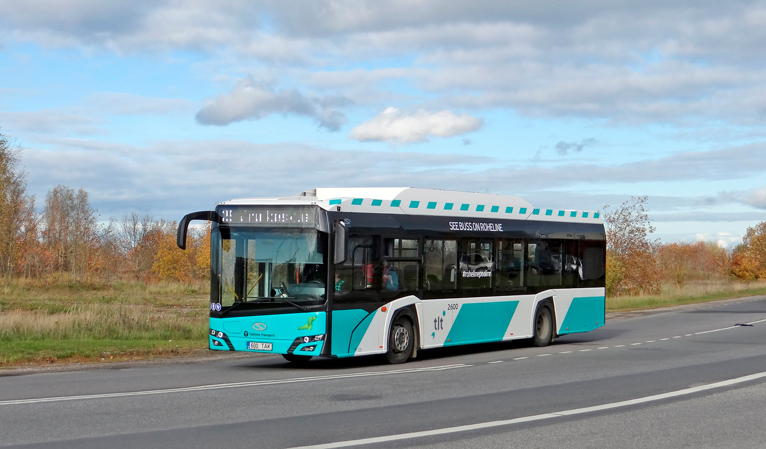 Эстония, Solaris Urbino IV 12 CNG № 2600