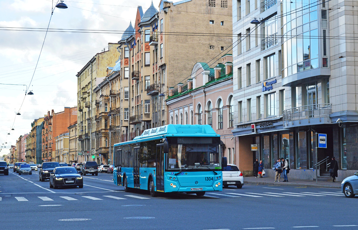 Санкт-Петербург, ЛиАЗ-5292.67 (CNG) № 1304