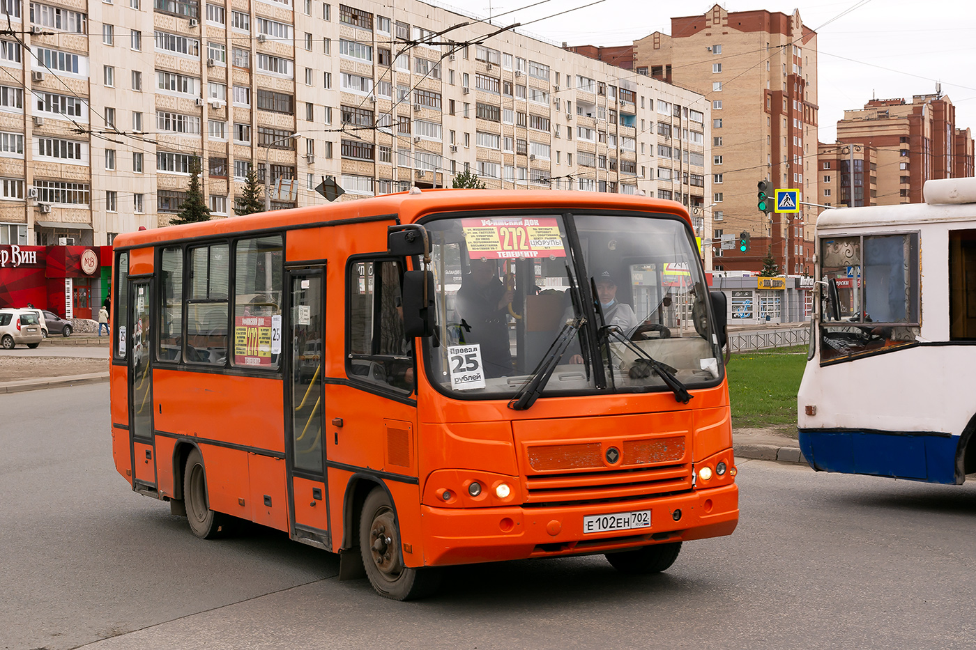 Башкортостан, ПАЗ-320402-05 № Е 102 ЕН 702