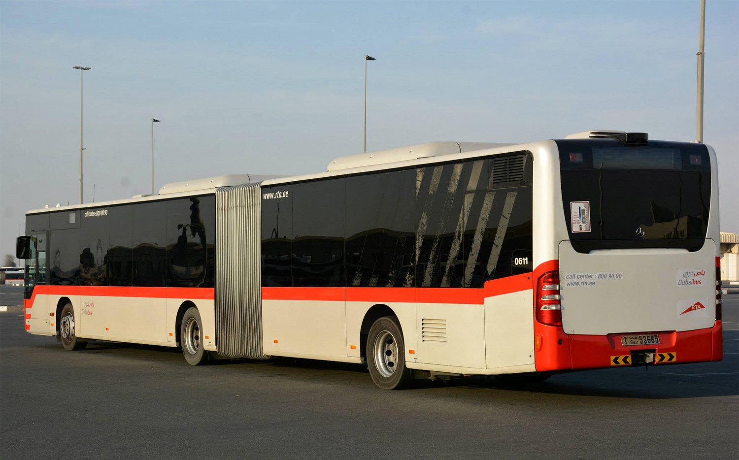 ОАЭ, Mercedes-Benz O530GÜ Citaro facelift GÜ № 0611
