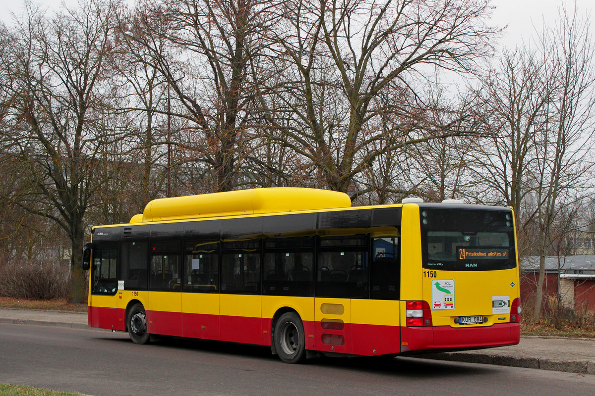 Литва, MAN A21 Lion's City NL273 CNG № 1150