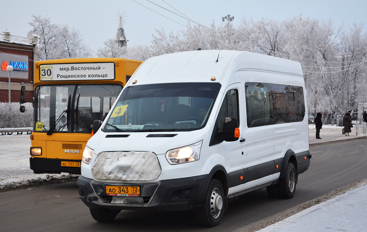 Тюменская область, Ford Transit FBD [RUS] (Z6F.ESG.) № АО 343 72