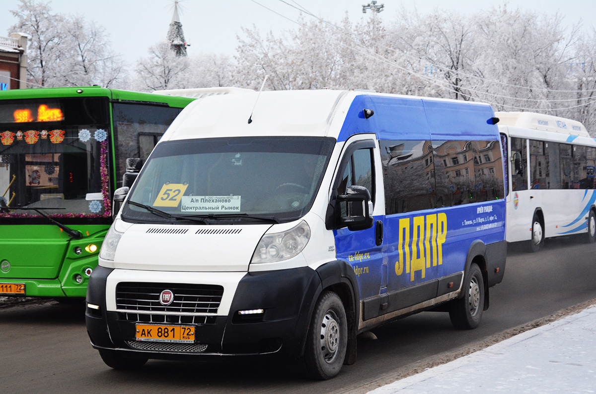 Тюменская область, Нижегородец-FST613 (FIAT Ducato) № АК 881 72