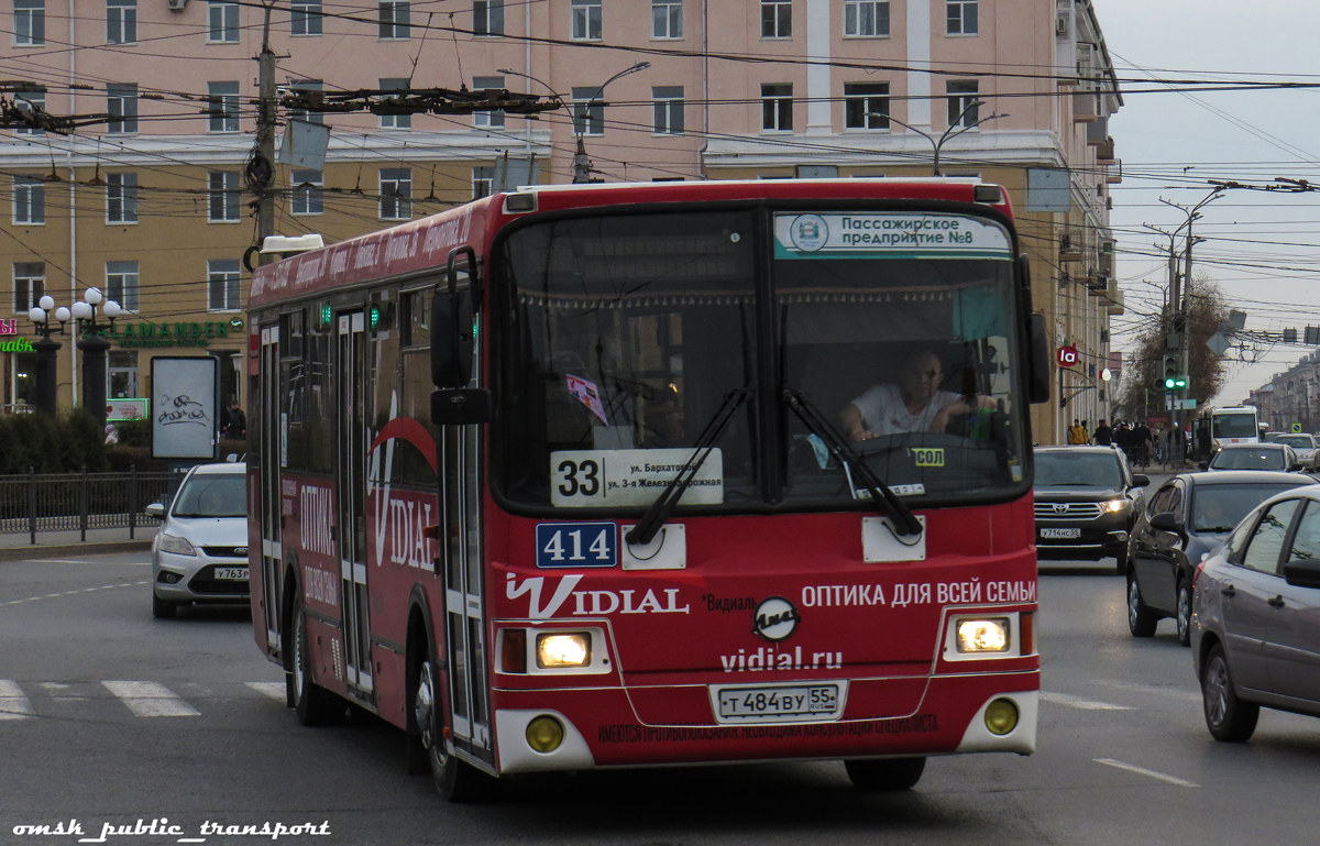 Омская область, ЛиАЗ-5256.53 № 414