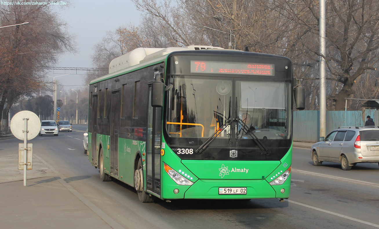 Алматы, Zhong Tong LCK6125HGAN № 3308