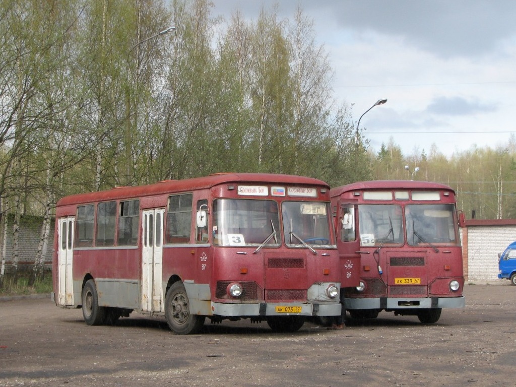 Leningrad Gebiet, LiAZ-677M Nr. 507