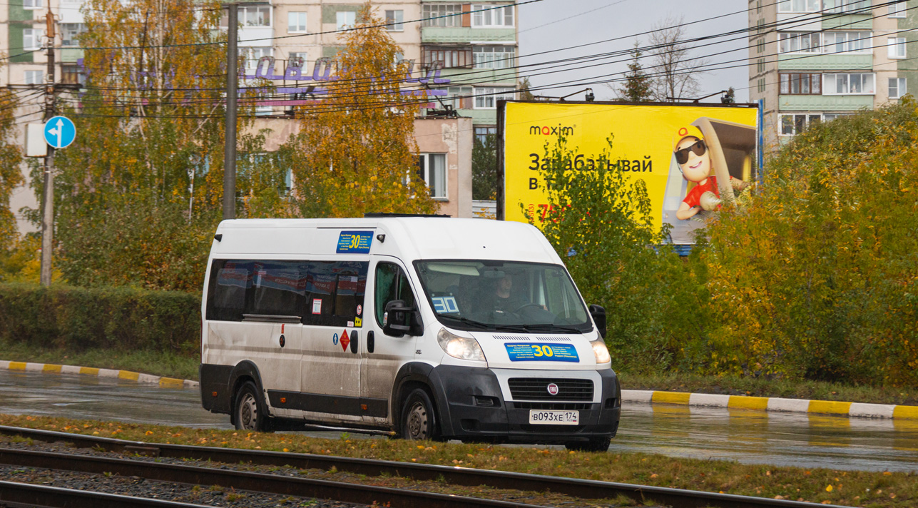 Челябинская область, Нижегородец-FST613 (FIAT Ducato) № В 093 ХЕ 174