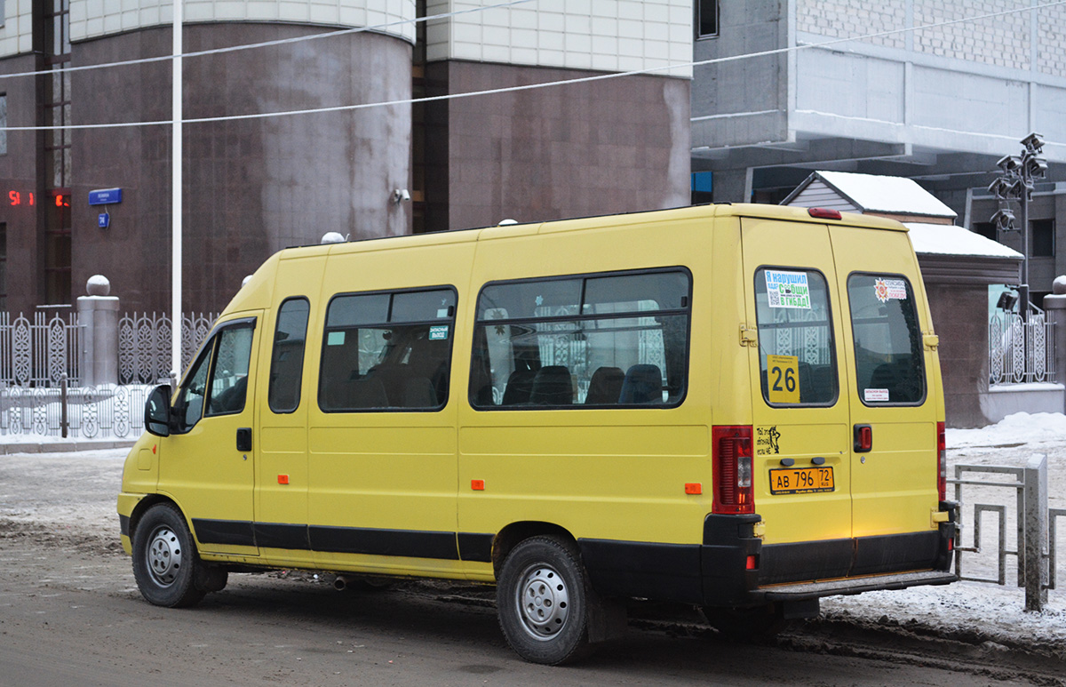 Тюменская область, FIAT Ducato 244 CSMMC-RLL, -RTL № АВ 796 72