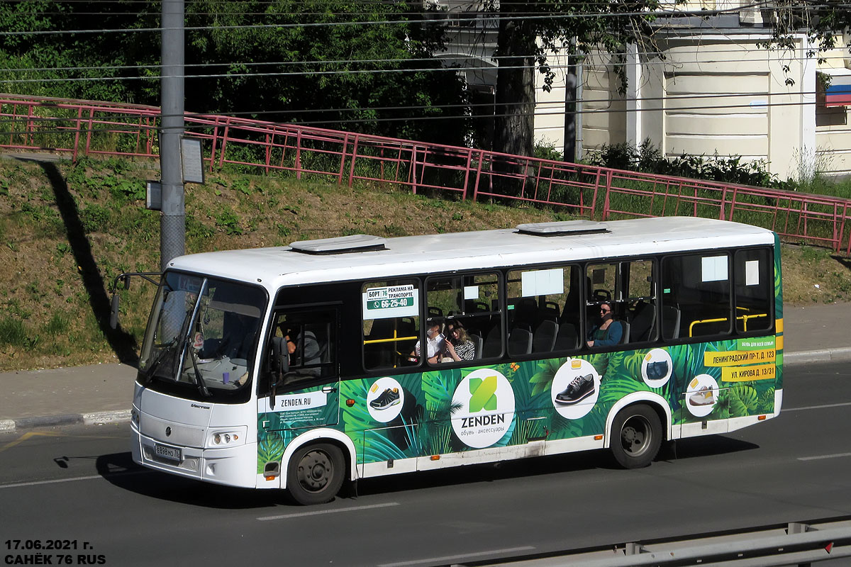 Ярославская область, ПАЗ-320412-05 "Вектор" № Е 898 МО 76