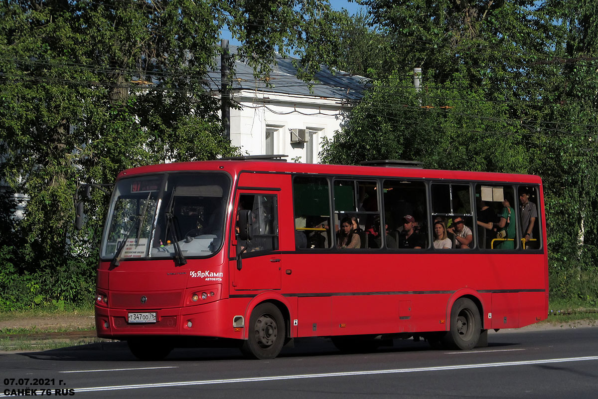 Ярославская область, ПАЗ-320412-04 "Вектор" № Т 347 ОО 76