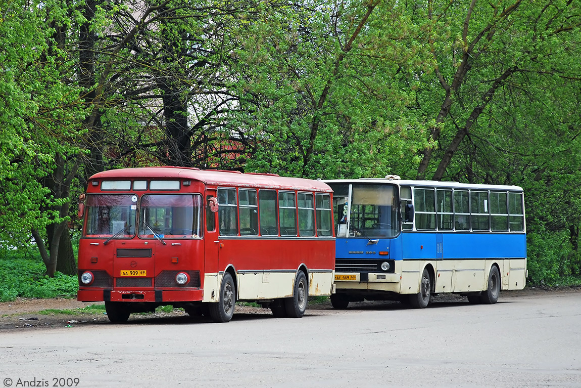 Тверская область, ЛиАЗ-677М № АА 909 69