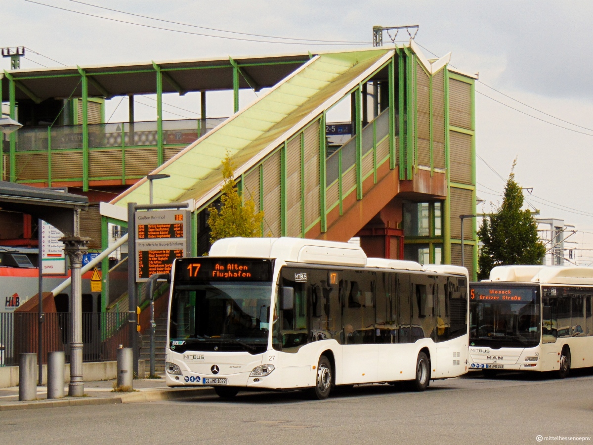 Гессен, Mercedes-Benz Citaro C2 NGT hybrid № 27