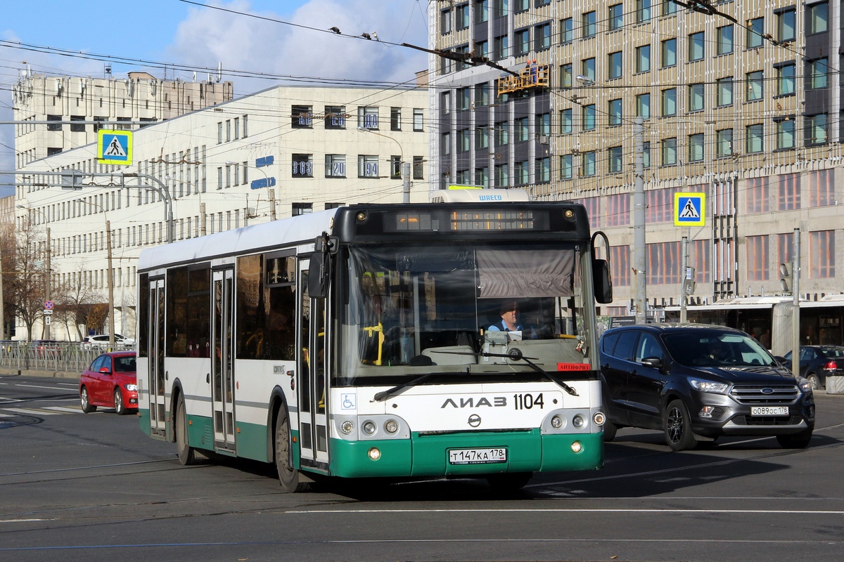 Санкт-Петербург, ЛиАЗ-5292.60 № 1104