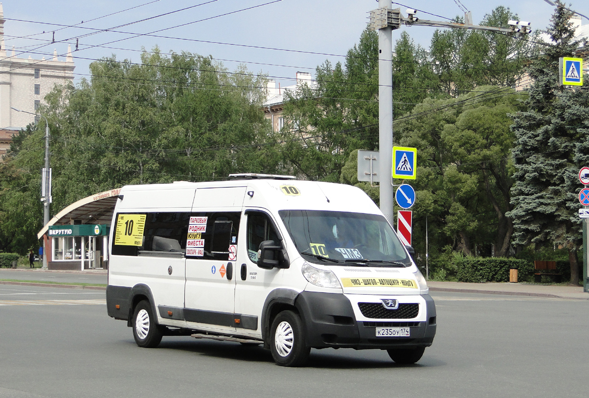 Челябинская область, Нижегородец-2227SK (Peugeot Boxer) № К 235 ОУ 174