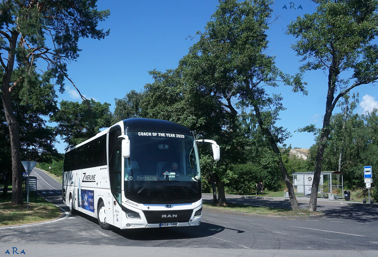 Литва, MAN R07 Lion's Coach RHC464 № KGA 106; Литва — Конечные пункты, автобусные вокзалы