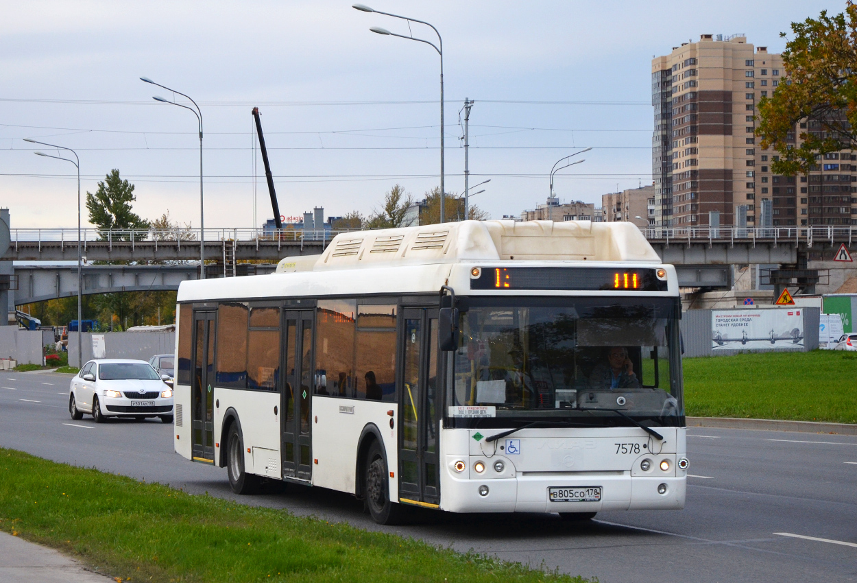 Санкт-Петербург, ЛиАЗ-5292.71 № 7578