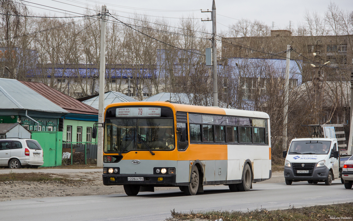 Новосибирская область, Hyundai New Super AeroCity № С 228 ХУ 154