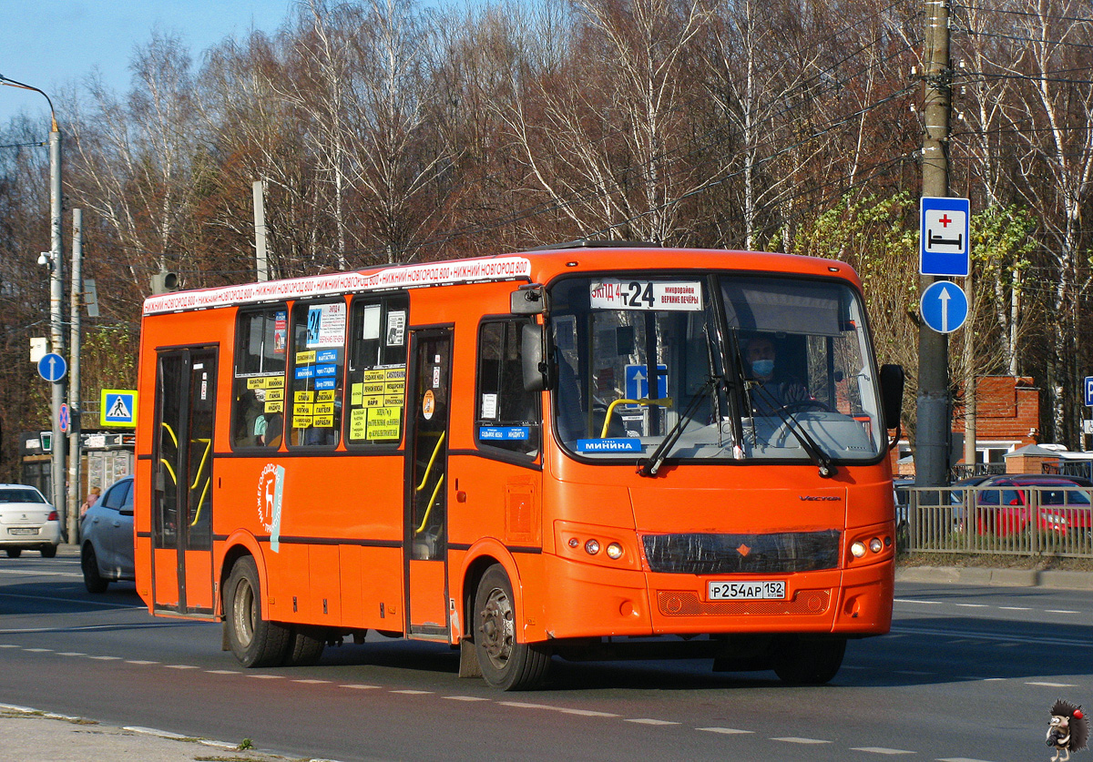 Нижегородская область, ПАЗ-320414-05 "Вектор" № Р 254 АР 152