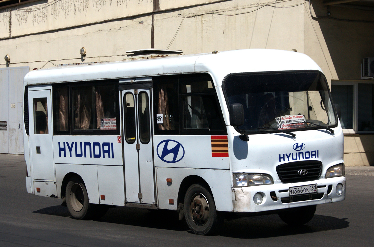 Ростовская область, Hyundai County SWB C08 (РЗГА) № Н 366 ОК 161